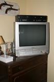 TV with DVD & VHS player