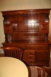 Solid 2 pc Cherry Hutch