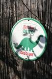 Dino tin sign