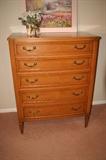 Barker Bros 5 drawer Chest