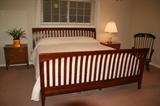 Ethan Allen Mission Style King Bed w/mattress