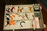 Fishing box and lures
