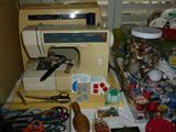 Kenmore sewing machine and accessories