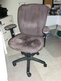 New plush desk chair