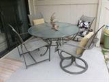 Brown & Jordan patio table set