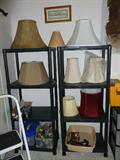 Looking for a lamp shade??? Nice quality shades available..and the racks too..