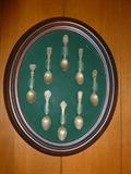 Franklin Mint Sterling spoon collection
