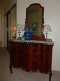 Beautiful Antique  dresser w/mirror