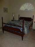 Gorgeous vintage 4 post double bed