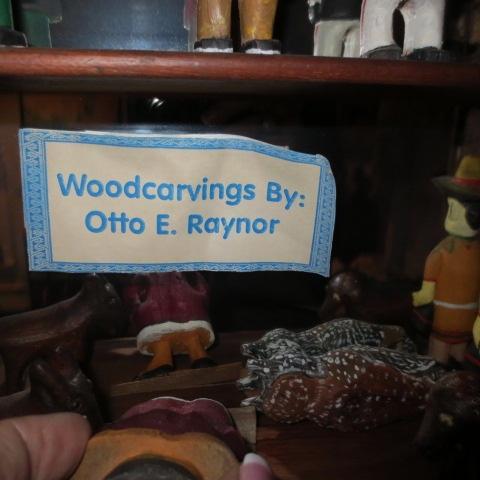 Otto Rainer wood carvings 