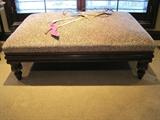 Large patterned Ottoman.