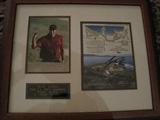 Tiger Woods Signed Peeble Beech tournament win.