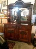 Beautiful early 1900s art nouveau sideboard