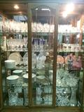 Fabulous collection of vintage crystal and glass stemware and glasses!