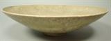 Lot 16:  RORSTRAND by CARL HARRY STALHANE Sweden Art Pottery Bowl. Mottled glaze on footed low bowl. Marked. : Dimensions:  H: 3.75 inches: W: 13.5 inches --- US Shipping charge: $35
