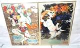 Lot 322:  2pc BJORN WIINBLAD Theater Posters. One marked T.T. Serigrafi. Signed in print only. : Dimensions:  Image Size: H: 39 inches: W: 26.75 inches --- 