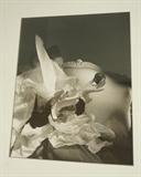 Lot 376:  HORST P HORST Black & White Photograph. "Birthday Gloves". Pencil Signed. copyright stamp. Provenance Christie's 1996. : Dimensions:  Image Size: H: 12.5 inches: W: 10 inches --- 