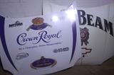 full size replicas of hoods - the crown royal is metal