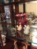             Fenton and other beautiful glassware