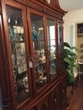 Beautiful china cabinet with lots of storage & display
