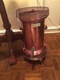                      Vintage copper urn