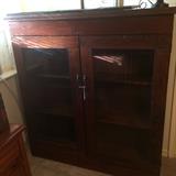                    Antique cabinet (top opens)