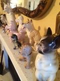 Collection of dog figurines