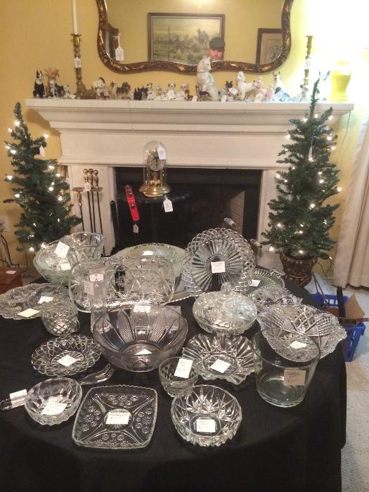 Merry Christmas- lots of Dept 56 etc added from attic (too late to show in photos)