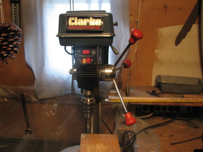 Like New Clarke Floor Model Drill Press