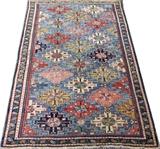 Lot#1269, RUSSIAN RUG, C. 1880-90, 5' 8" X 3' 8"Medallion pattern overall.