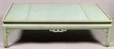 Lot#2190, KARGES ASIAN INFLUENCE PAINTED COFFEE TABLE, H 16 3/4", L 60", D 36"