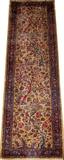 Lot#2267, KASHAN SILK RUNNER, C. 1920, 5' 0" X 1' 0"