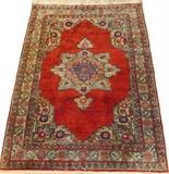 Lot#2282, TABRIZ SILK ORIENTAL RUG, EARLY 20TH C., 5' 9" X 4' 0"