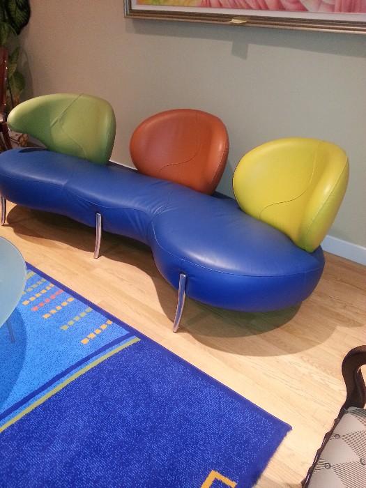 Italian Leather Sofa