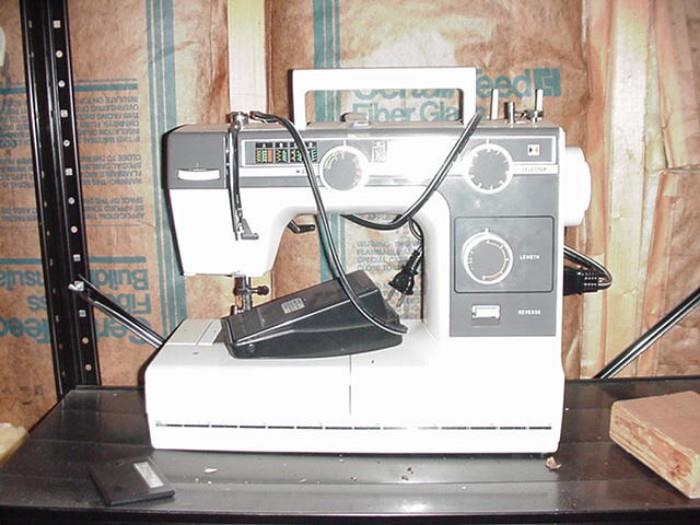 Embroidery stitch sewing machine