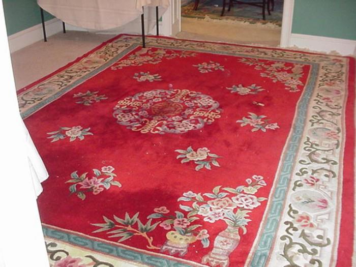 Chinese wool rug