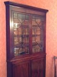 Antique corner cabinet