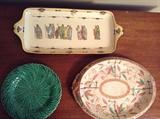 Old Majolica plates