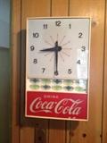 AUTHENTIC VINTAGE COCA-COLA CLOCK