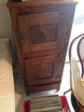 ANTIQUE ICE CHEST