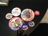 POLITICAL BUTTONS