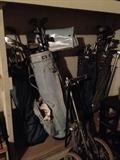 Golf Clubs and Bags