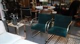 Thonet chrome chairs