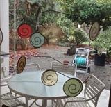 Festive artist-made mobile