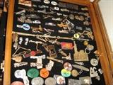 Pins, tie bars, Tie tacks, etc.