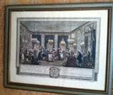 Nice French engraving Gus. St Aubins