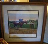 Kentucky Horse racing print