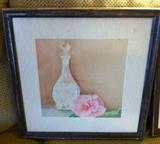 1930's watercolor new Framing