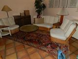 Oriental rug and Living room set
