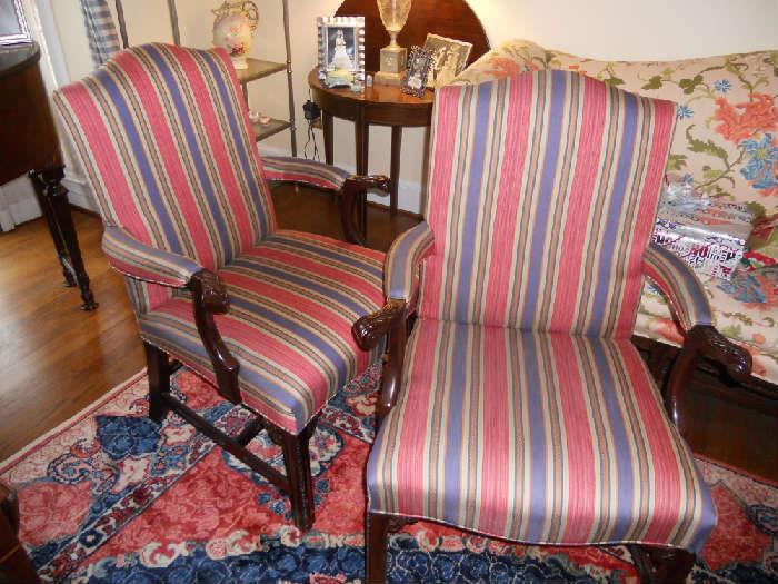 Pair of arm chairs